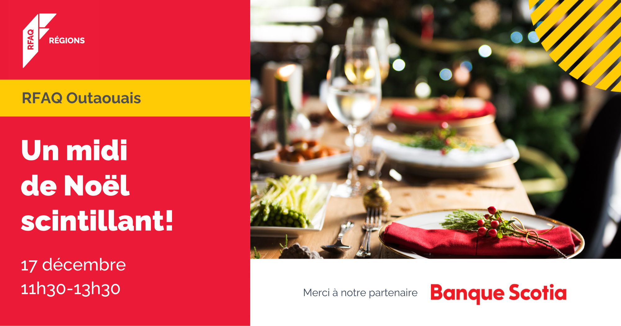 Un midi de Noël scintillant!