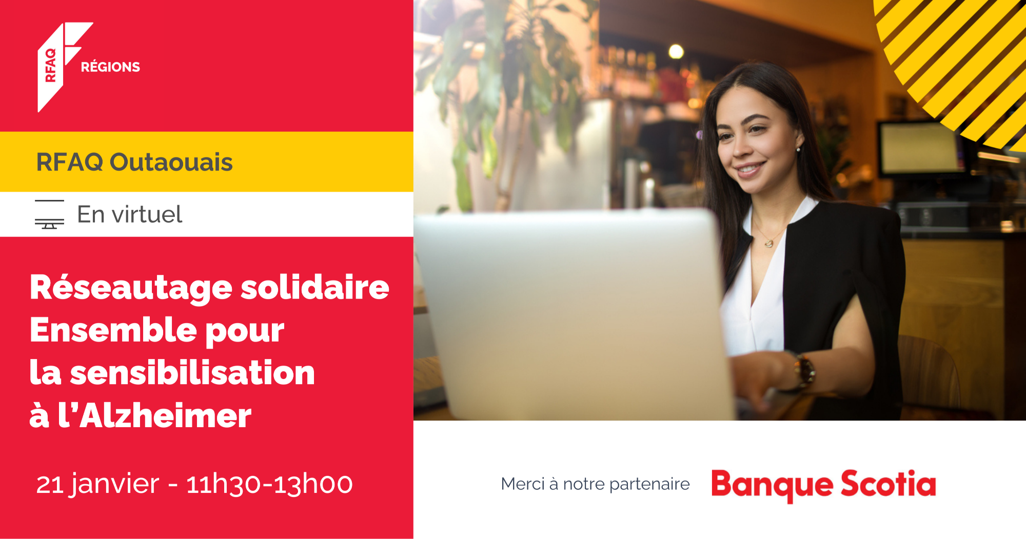 Réseautage solidaire | Ensemble pour la sensibilisation à l’Alzheimer