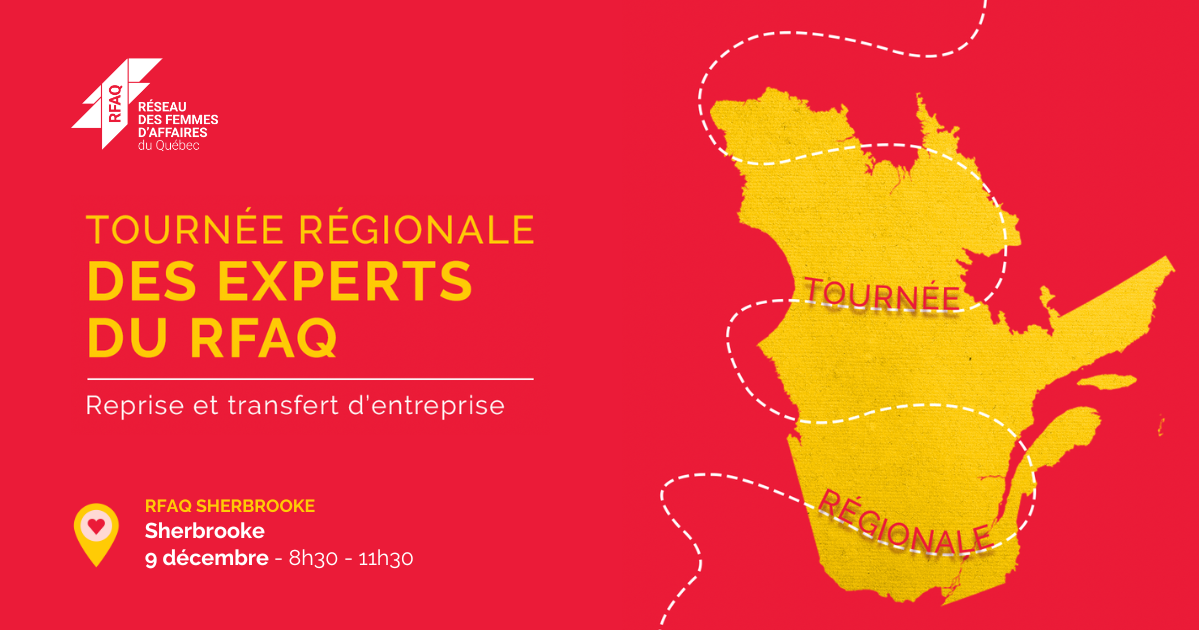 Tournée régionale des experts du RFAQ - Sherbrooke