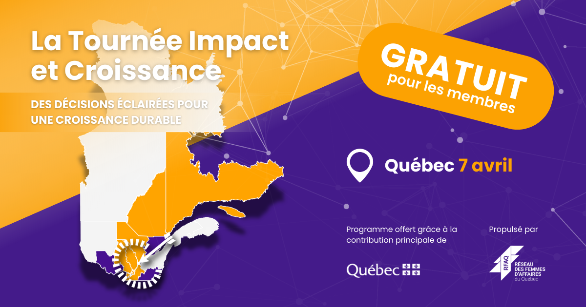 Tournée AccèsCible – Impact et Croissance - Québec