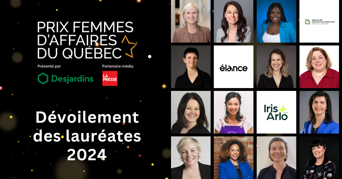 Dévoilement des lauréates de la 24e édition du concours Prix Femmes d ...