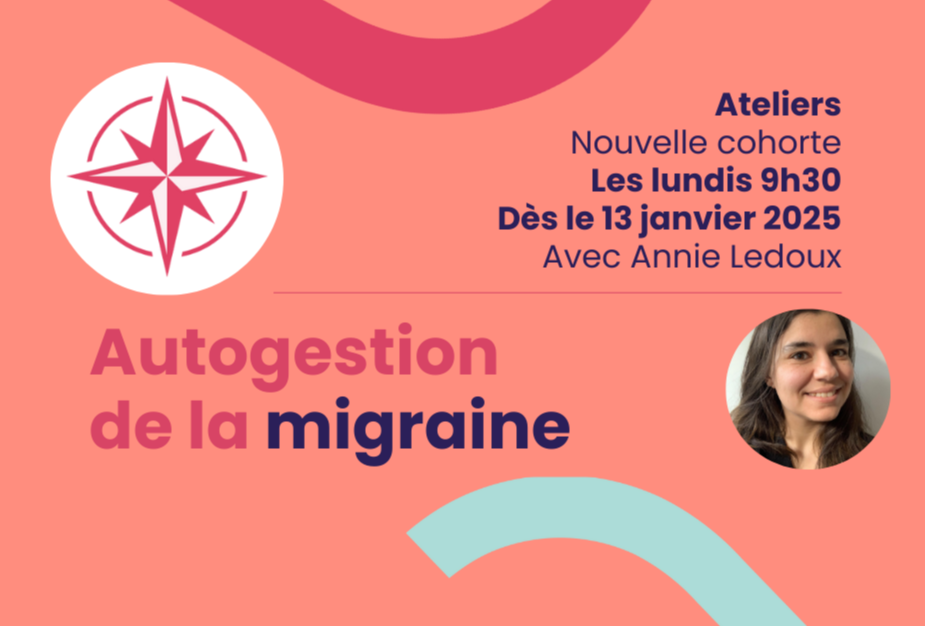 Atelier d'autogestion de la migraine (cohorte du lundi)