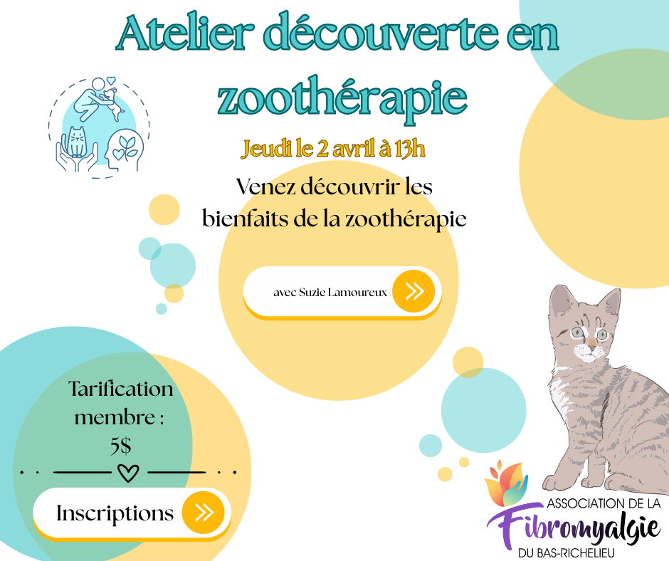 Atelier découverte en zoothérapie