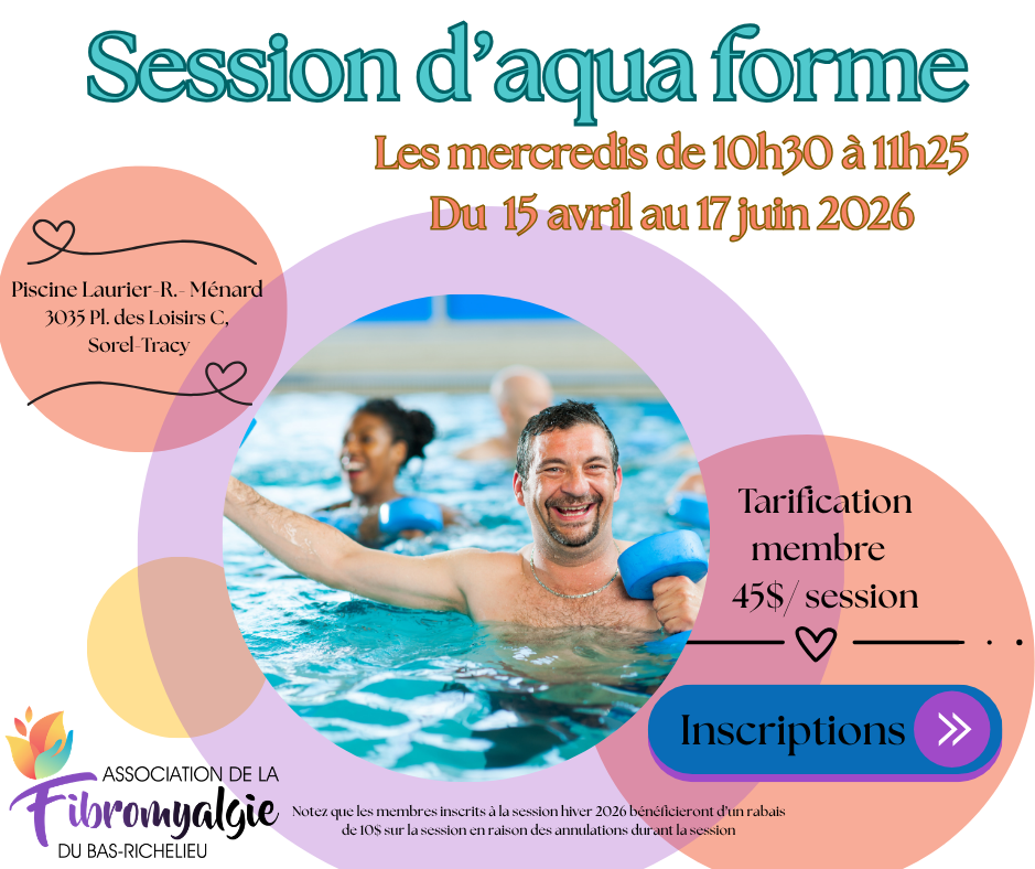 Session Aquaforme printemps 2026