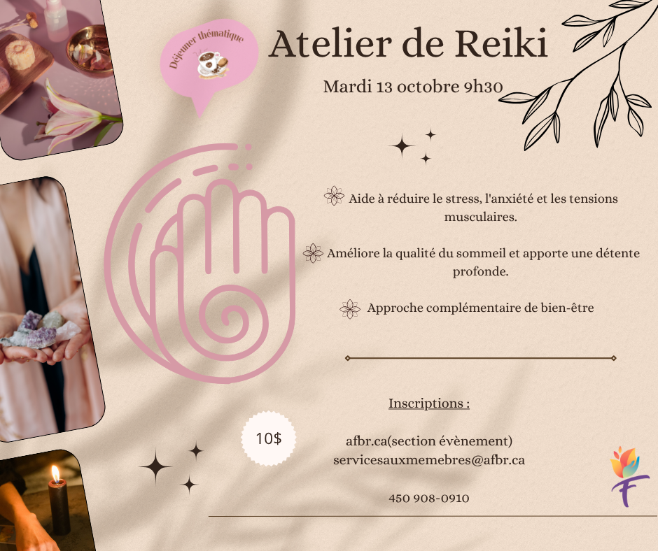 Déjeuner thématique - Reiki