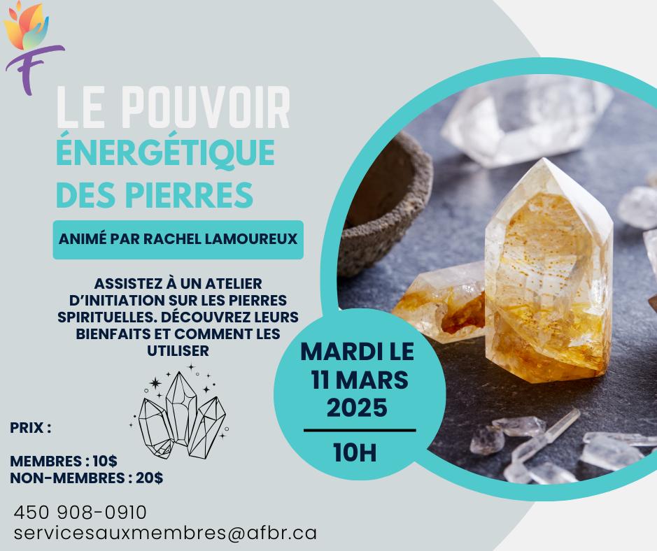 Le pouvoir énergétique des pierres