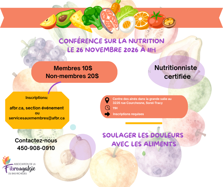 Conférence nutrition 26 novembre 2026
