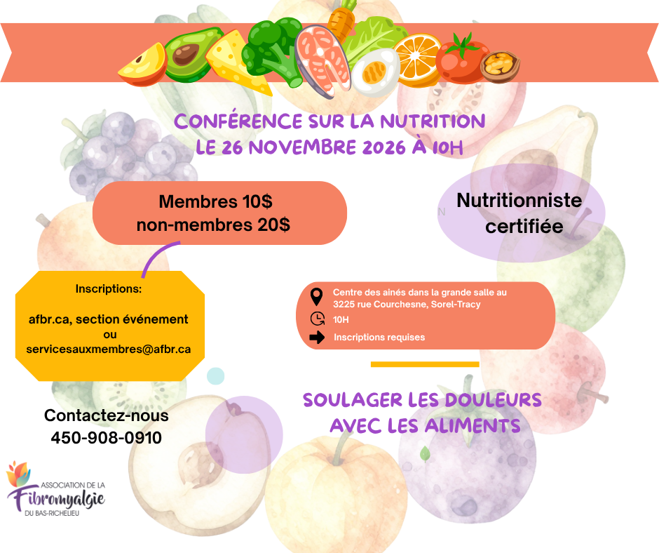 Conférence nutrition 26 novembre 2026