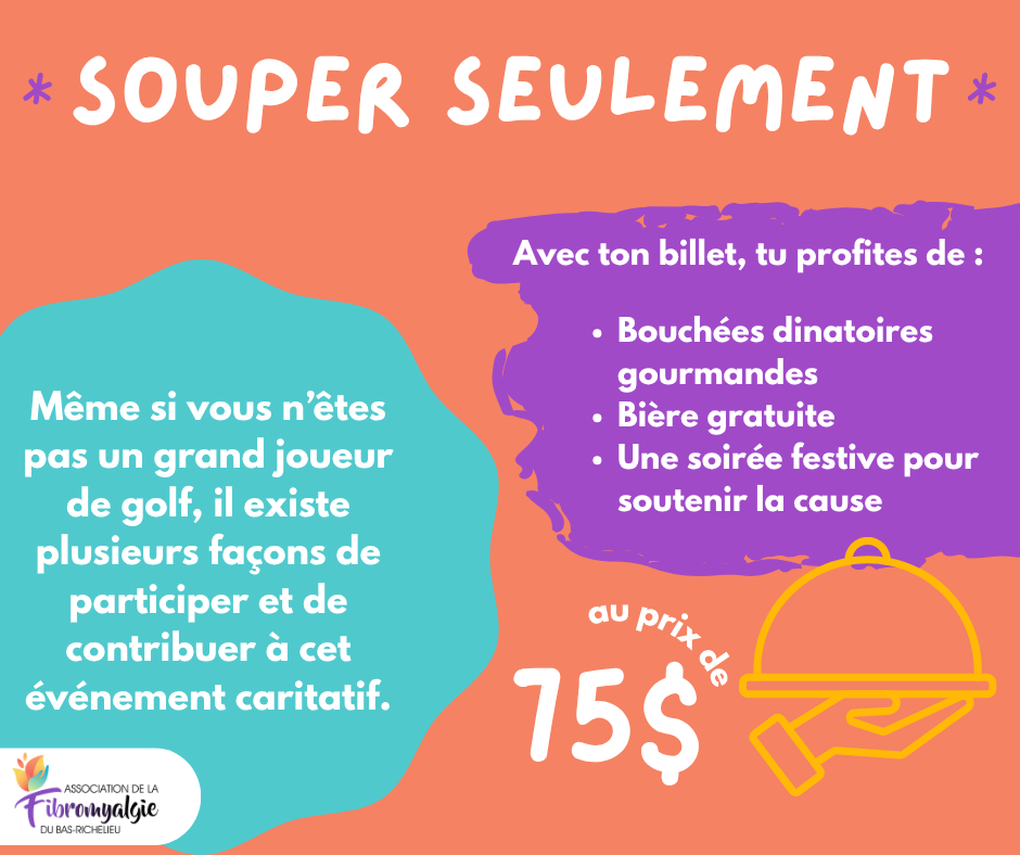 Souper tournoi de golf 2026