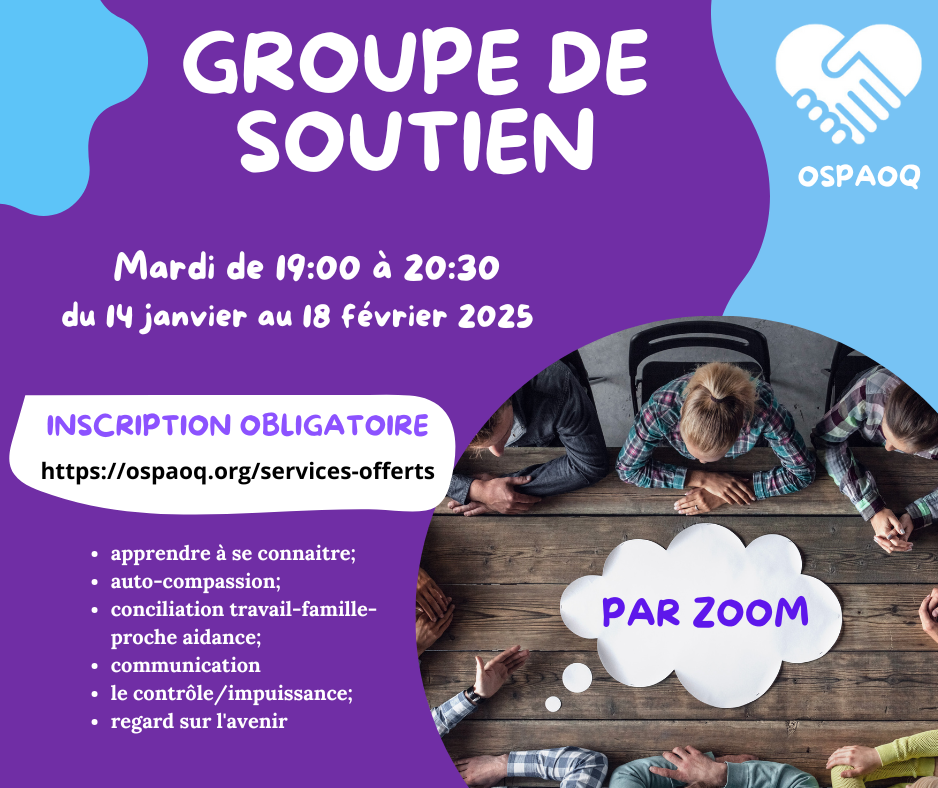 Groupe de soutien virtuel