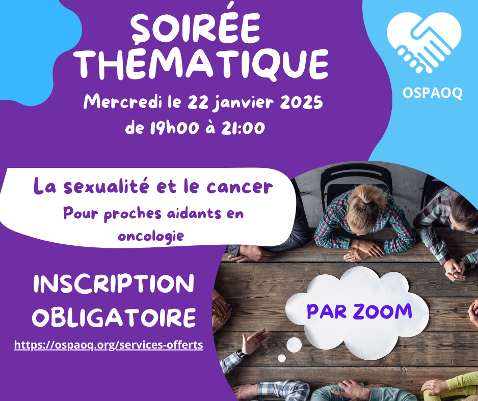 Conférence sur la sexualité et le cancer