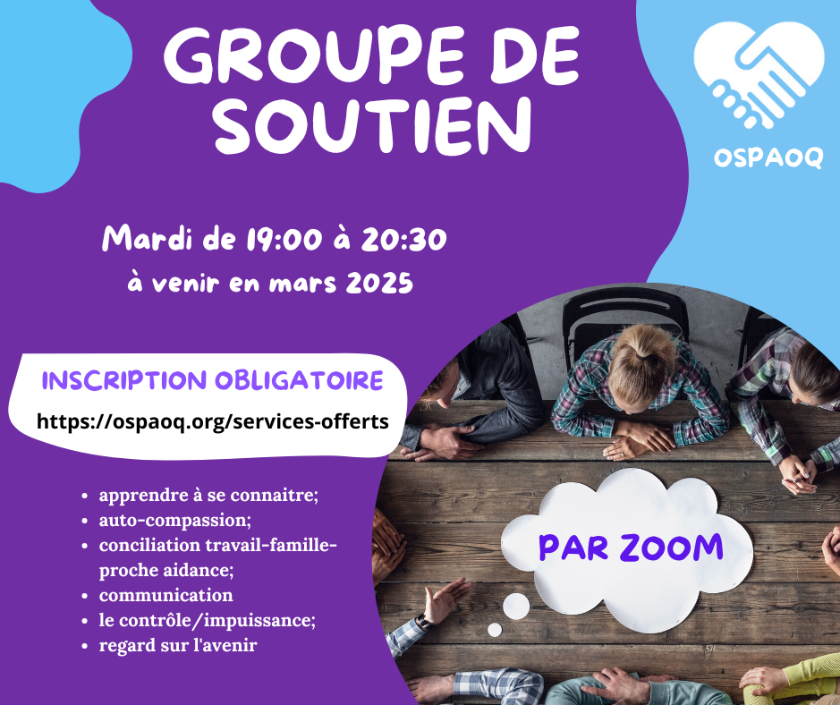 Liste attente groupe de soutien mars