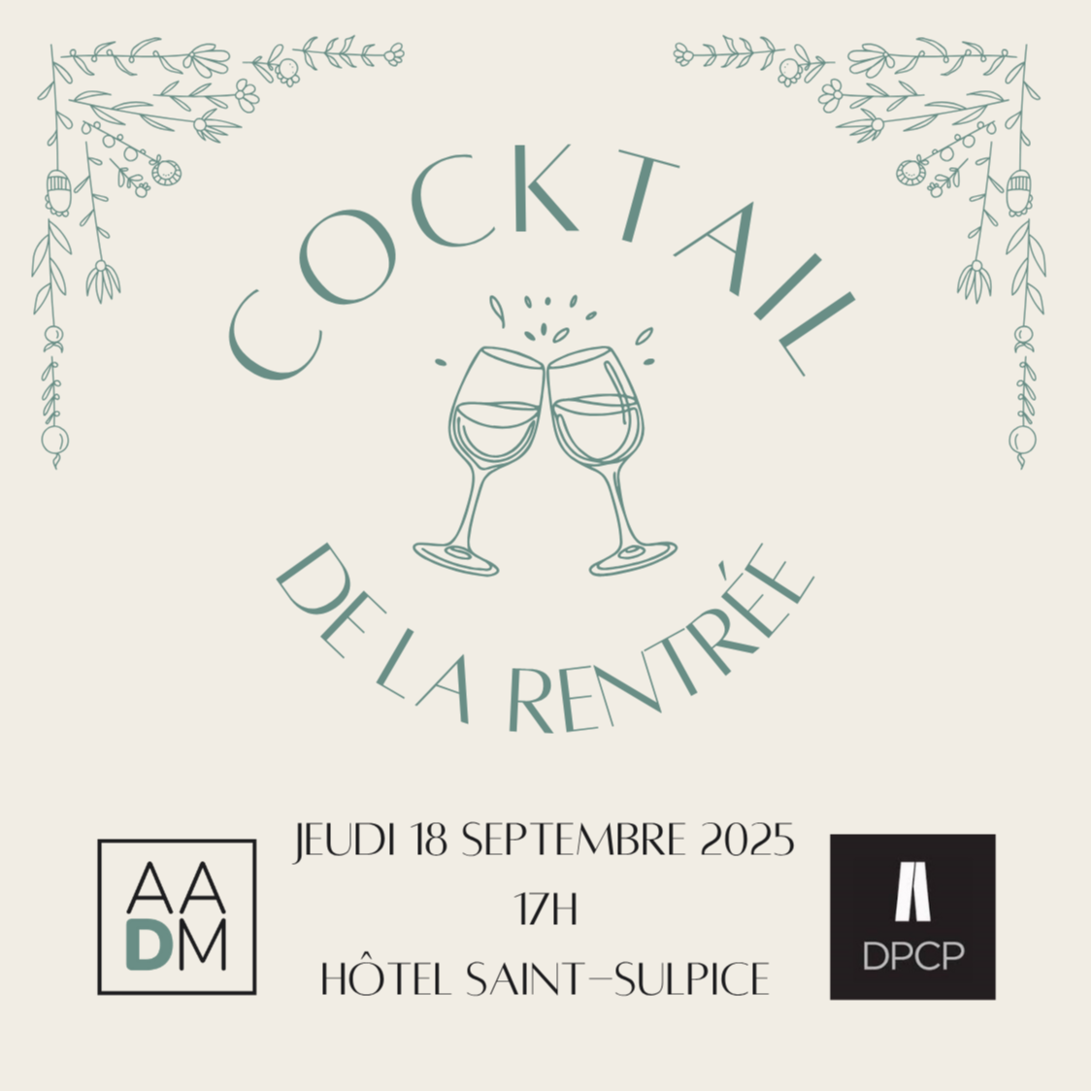 Cocktail de la rentrée AADM-DPCP 2025