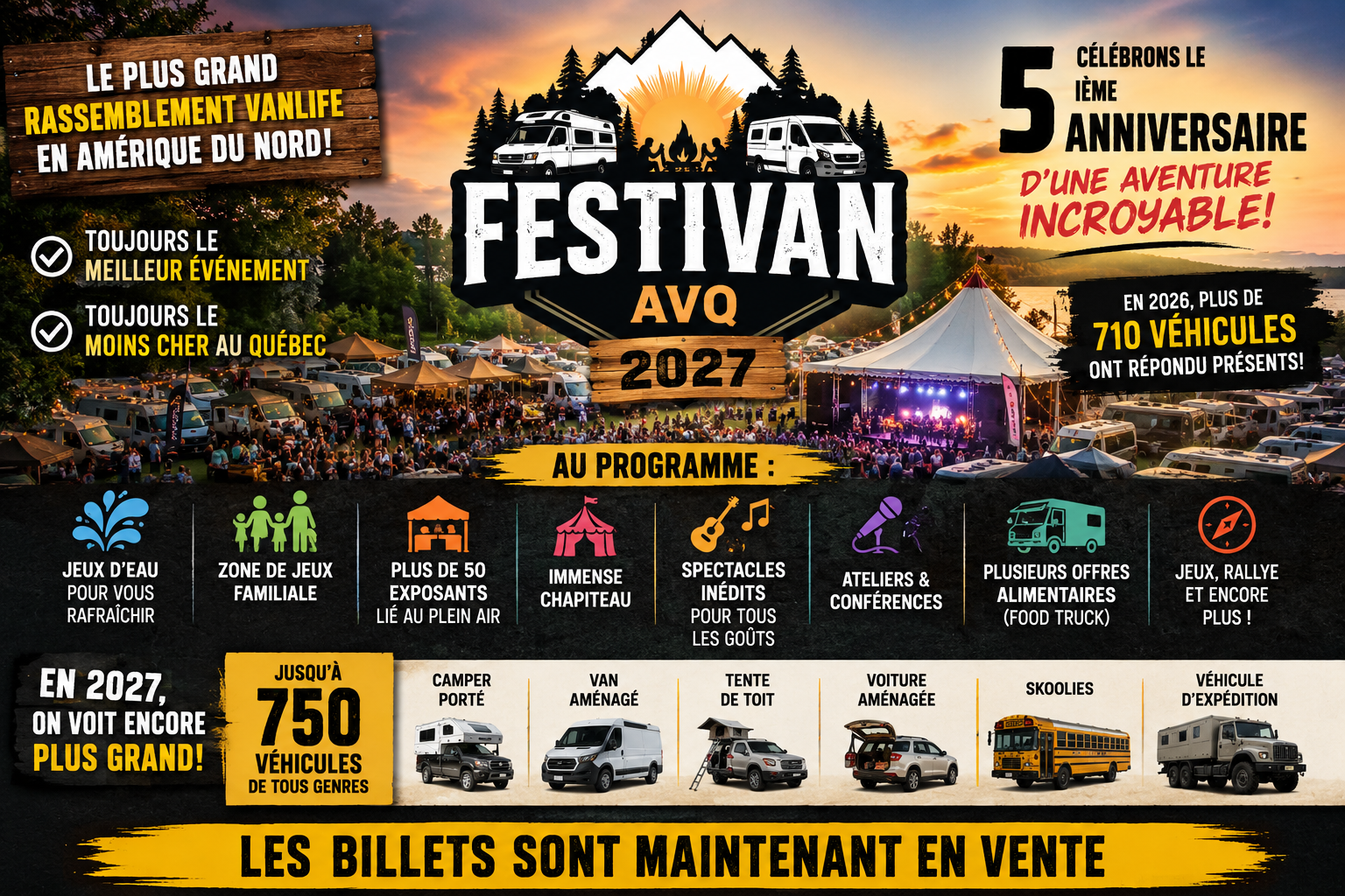 Festivan AVQ x Abénaki 2027