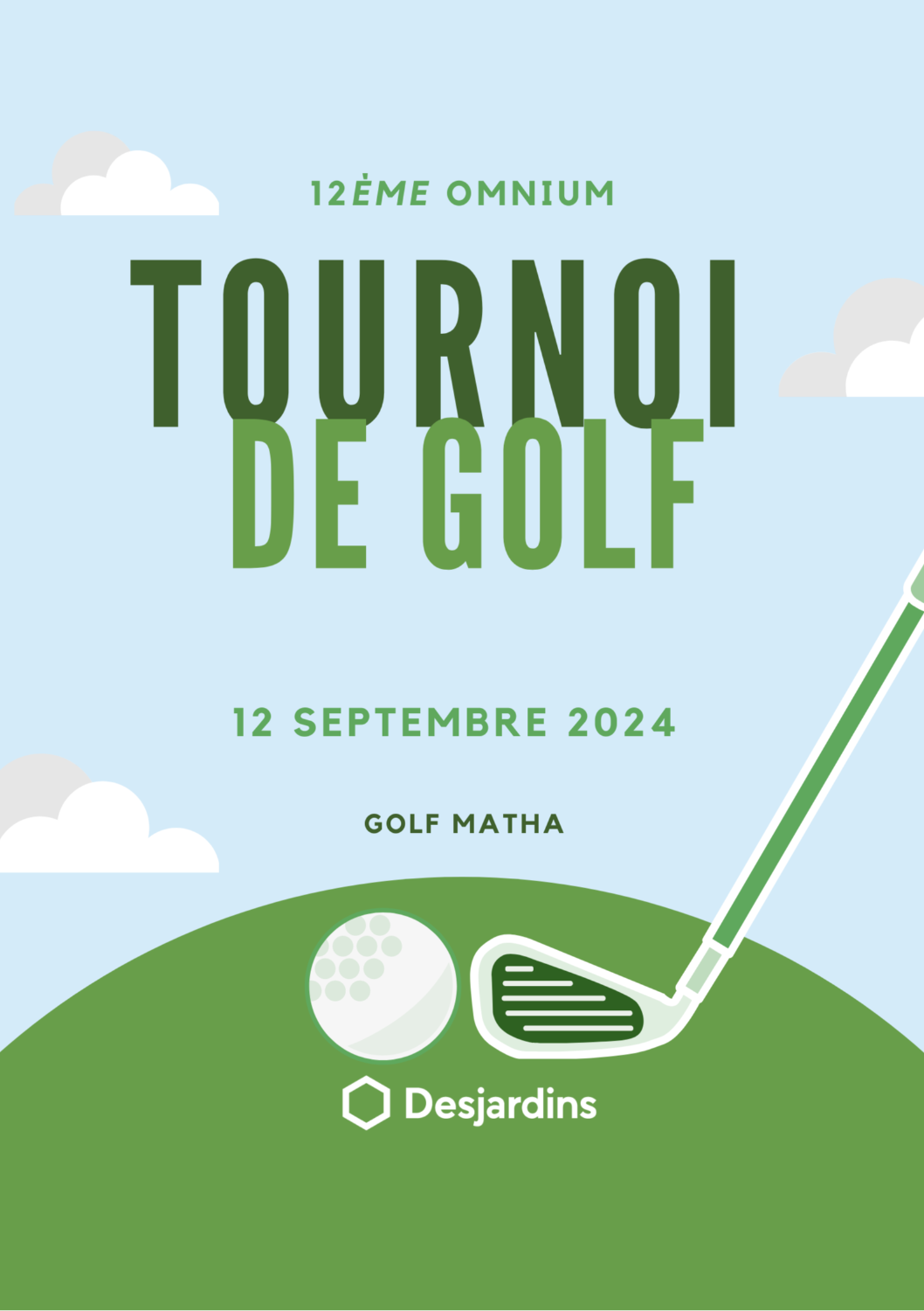 12e Omnium de golf du RGAL