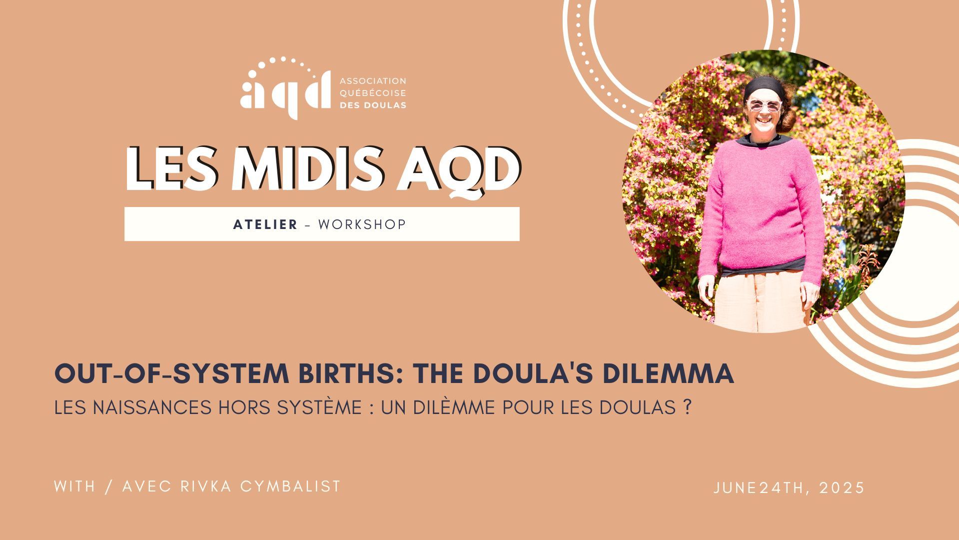 Midi AQD - Out-of-System Births: the doula's dilemma with Rivka Cymbalist