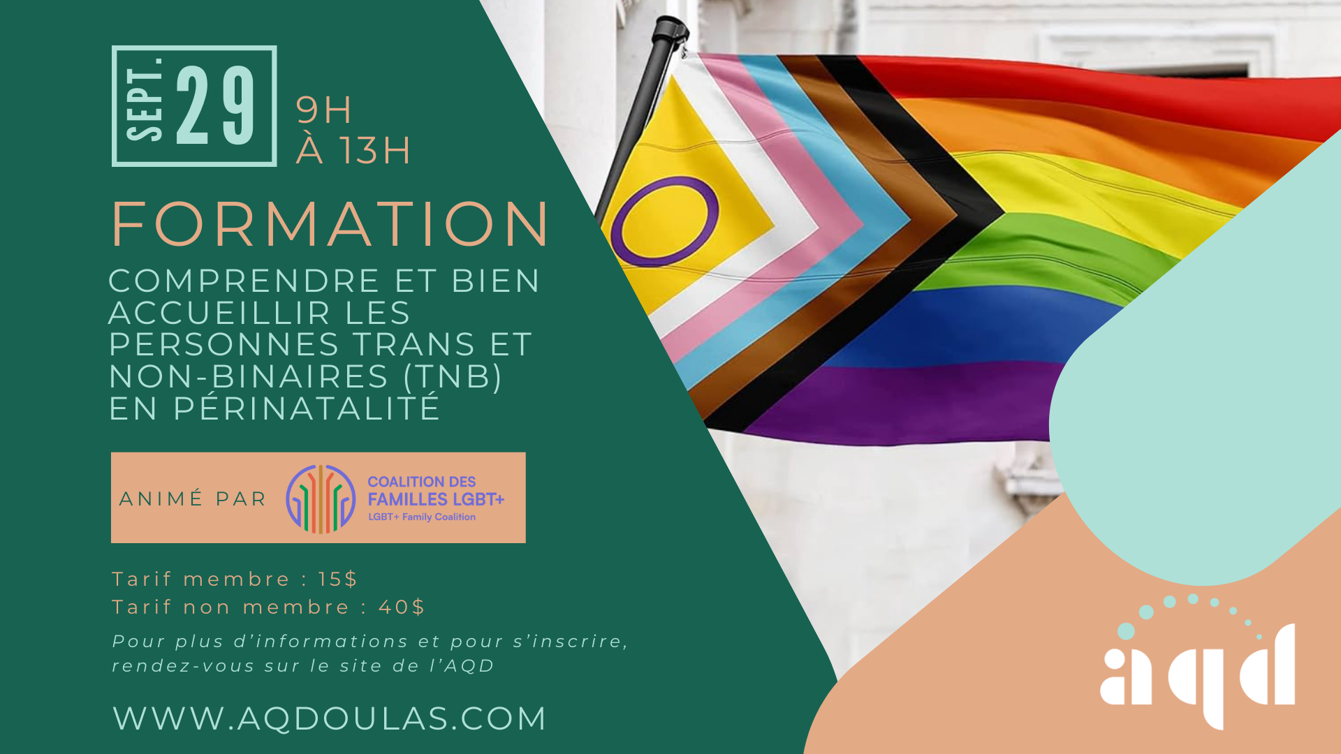 FORMATION - Comprendre et bien accueillir les personnes trans et non-binaire (TNB) en périnatalité