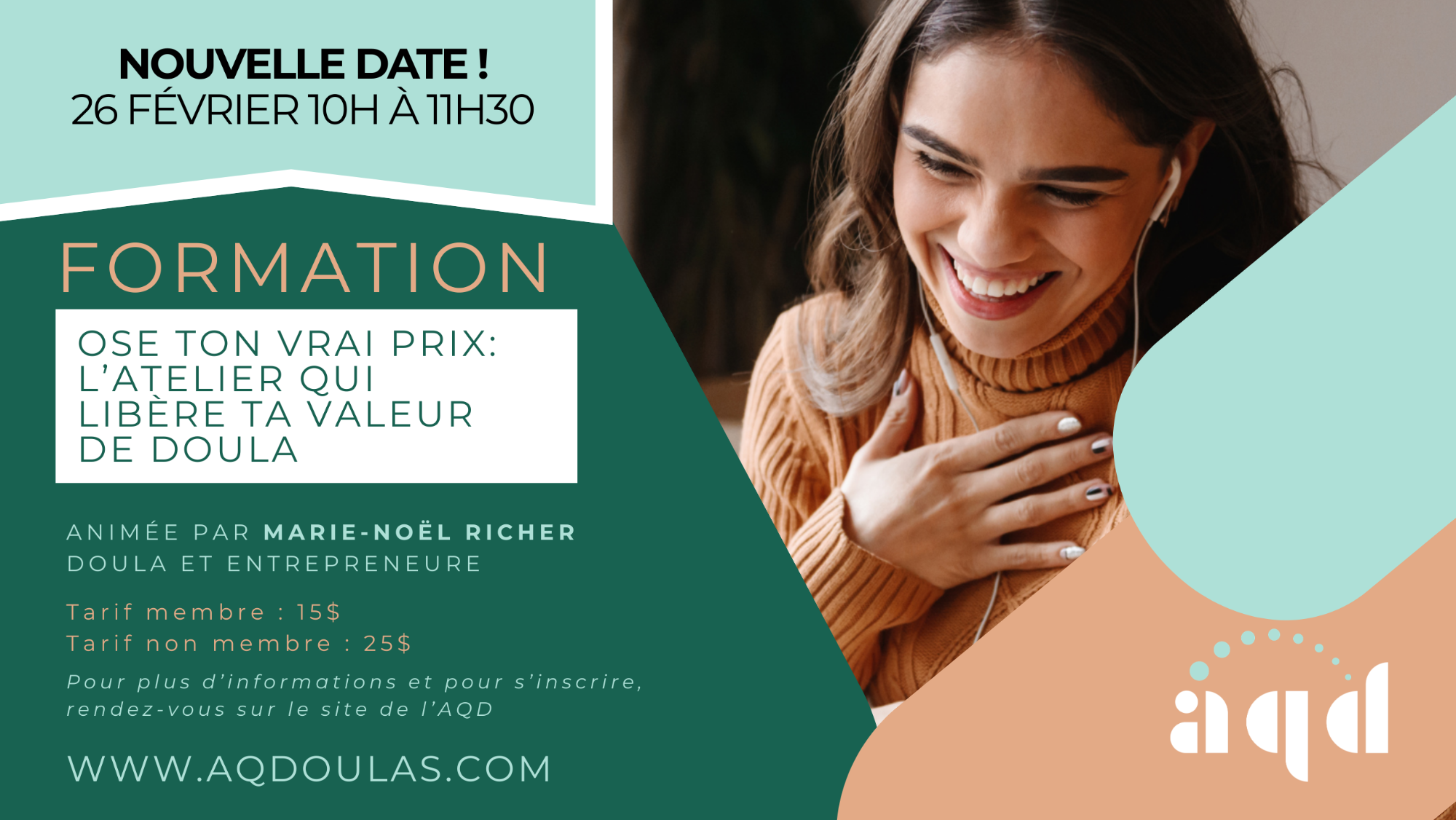 Ose ton vrai prix : l'atelier qui libère ta valeur de doula