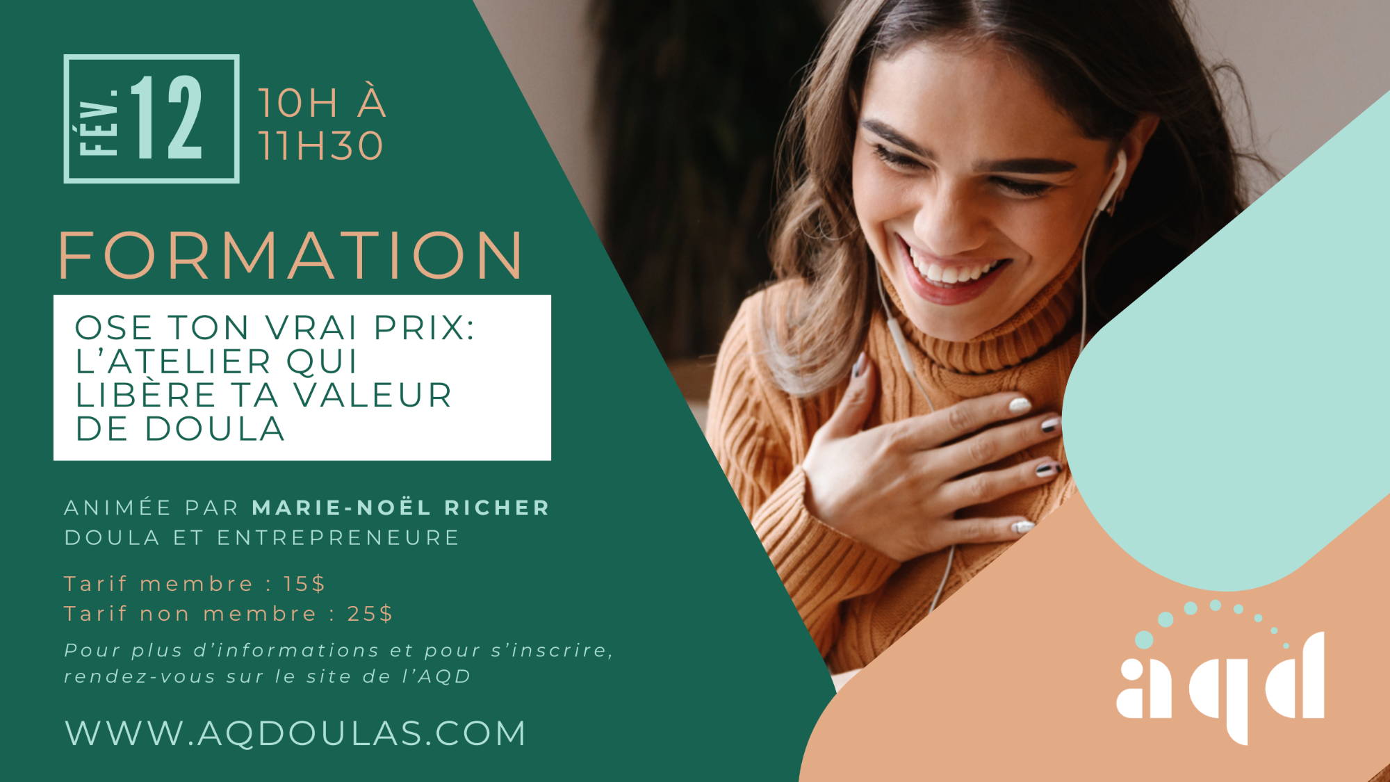 Ose ton vrai prix : l'atelier qui libère ta valeur de doula