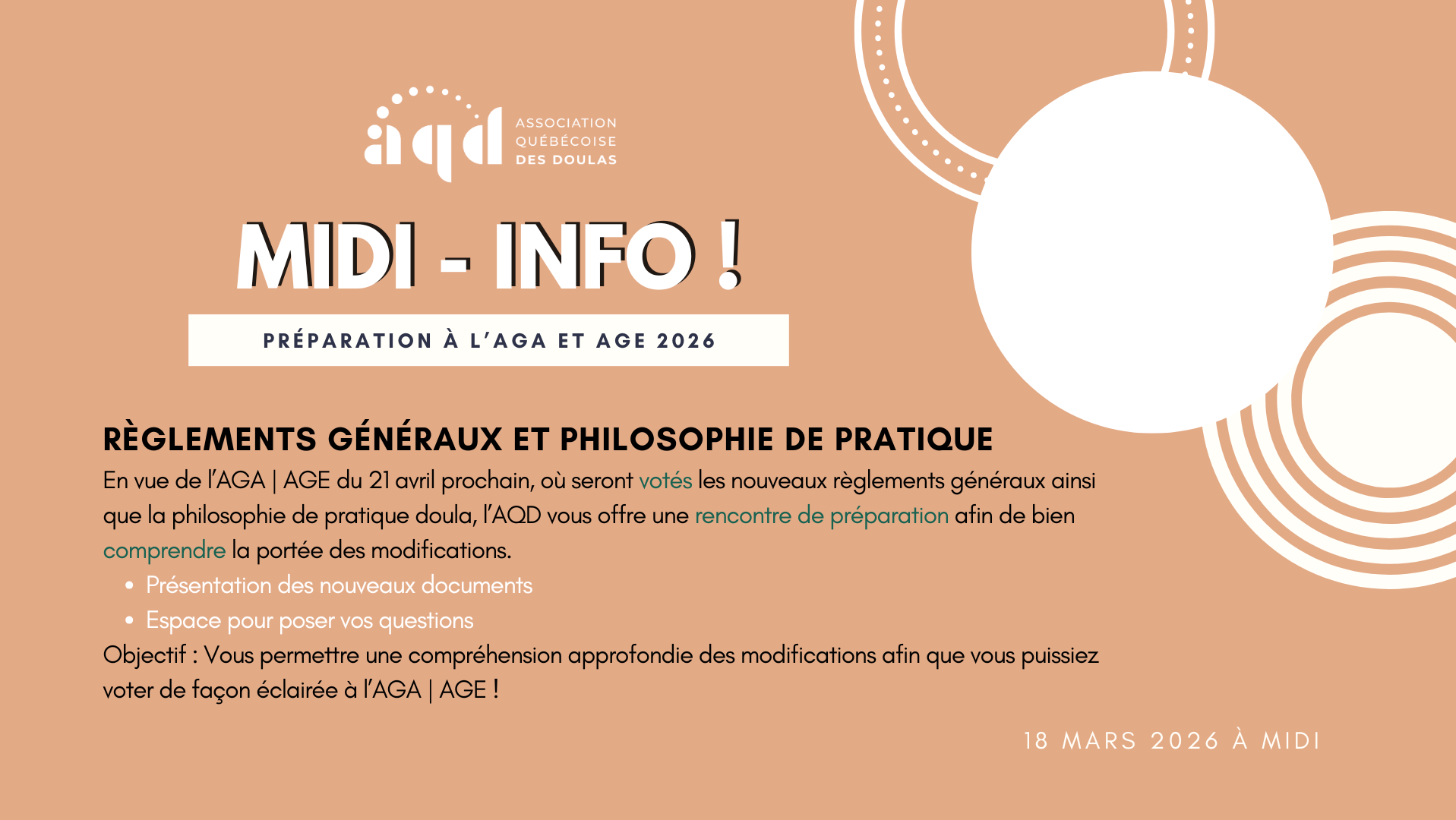 Rencontre préparatoire AGA | AGE 2026