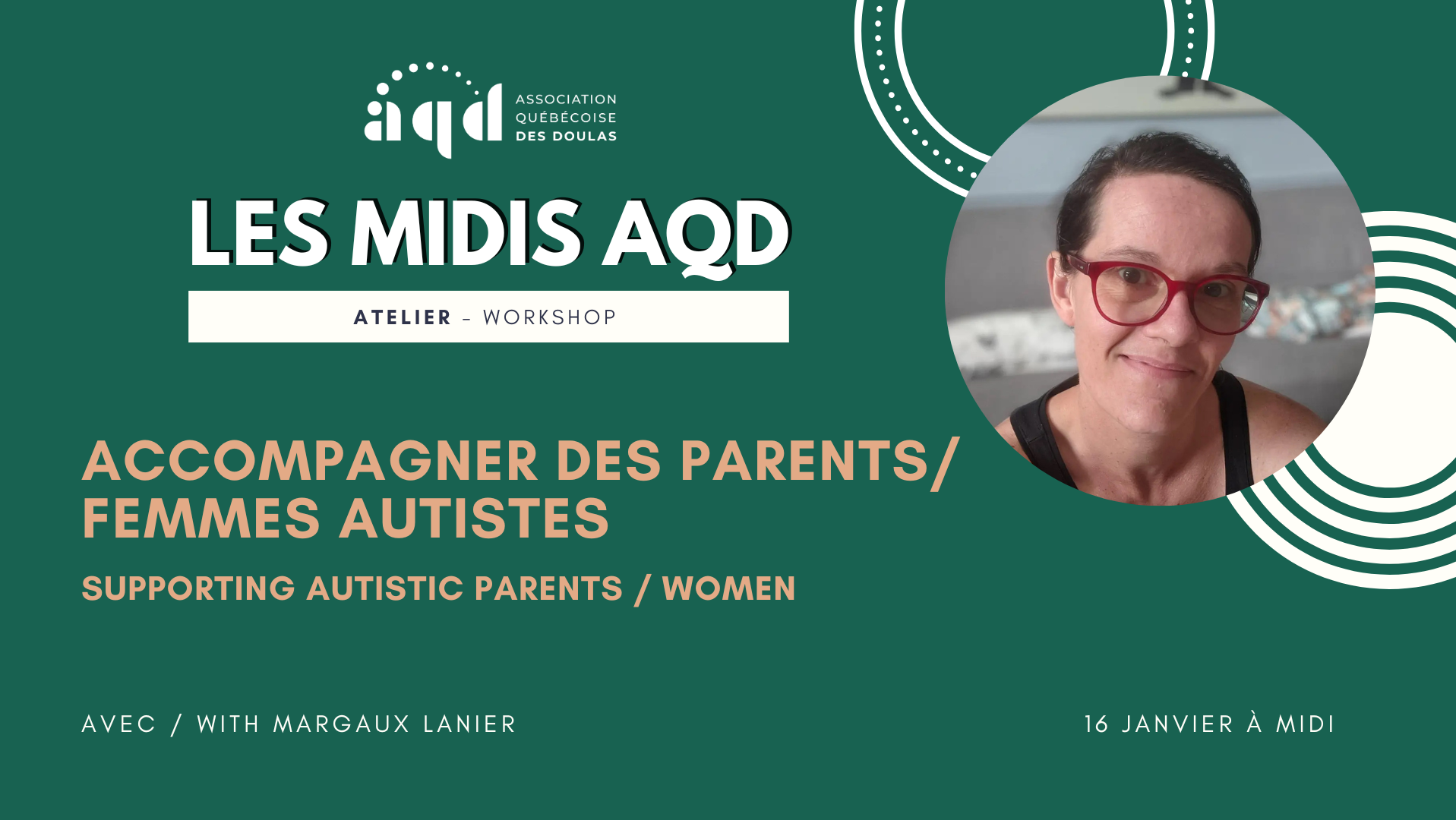 Accompagner des parents/ femmes autistes avec Margaux Lanier