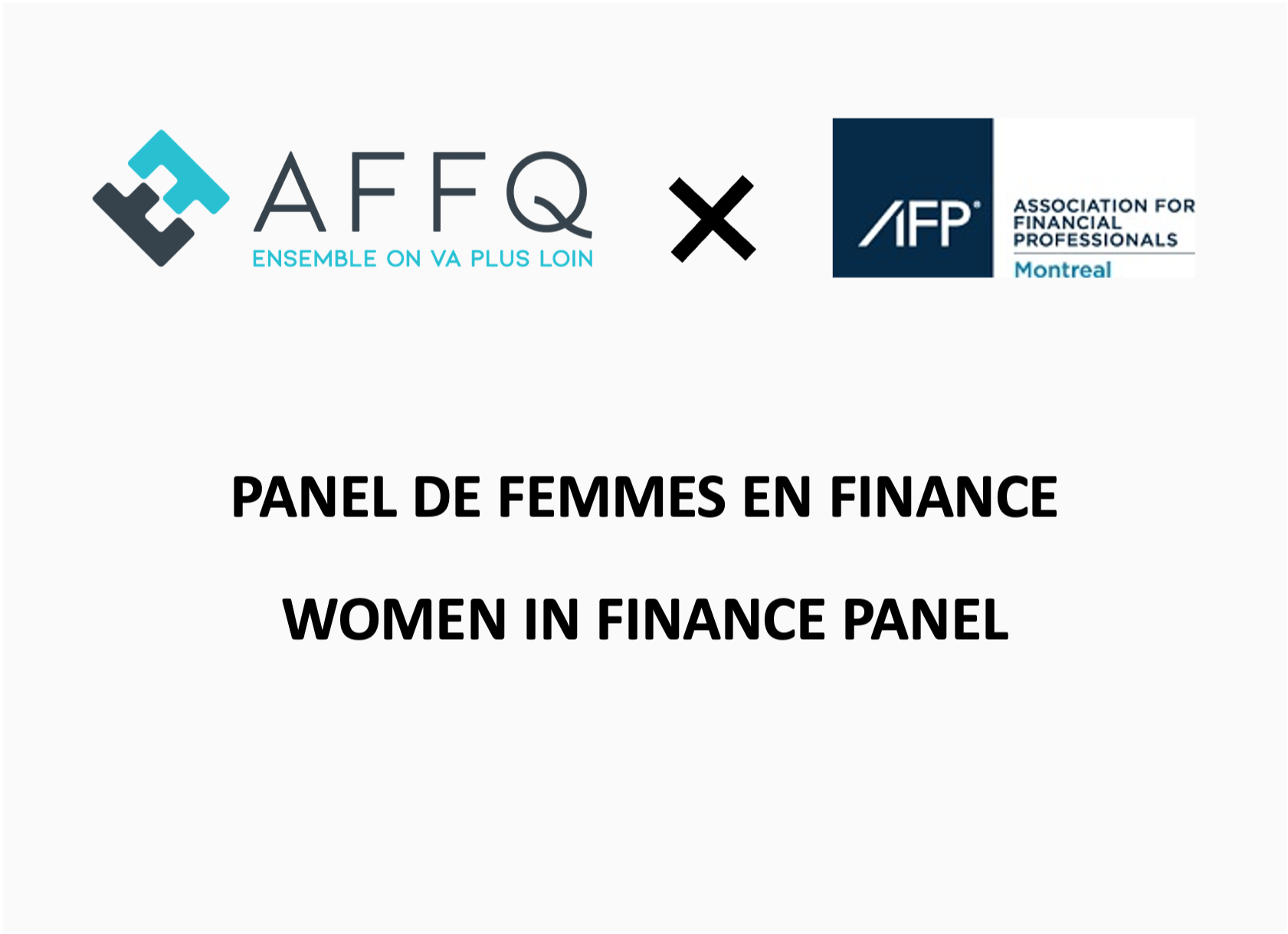 Conference Lunch - Women in Finance Panel