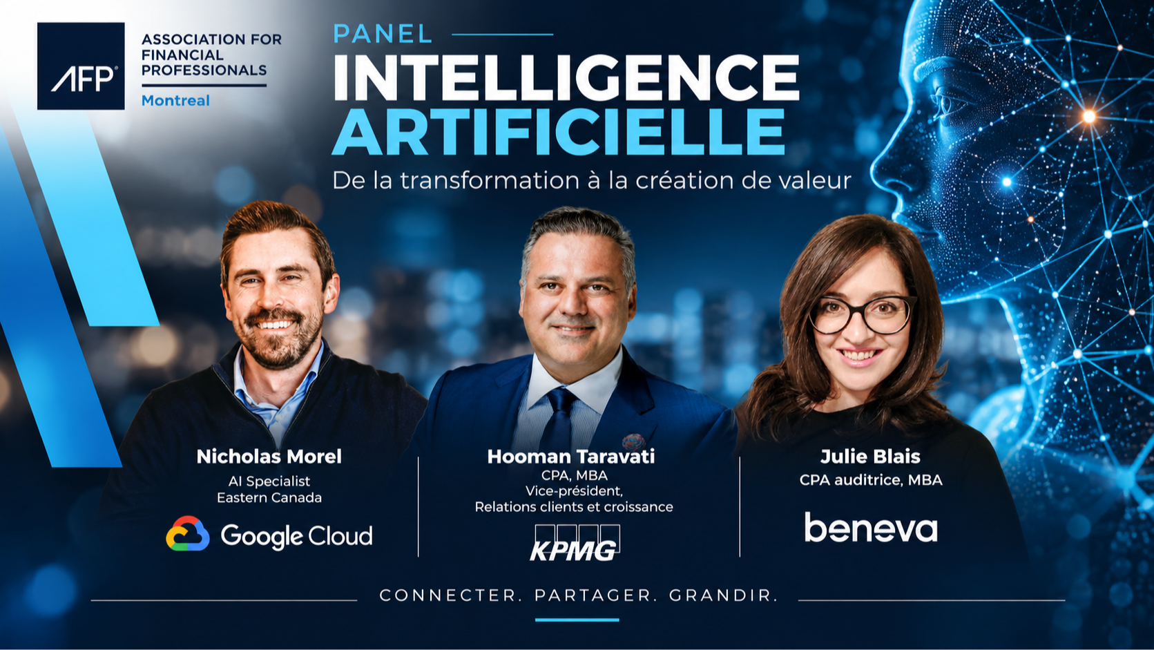 Panel | Intelligence artificielle : de la transformation à la création de valeur