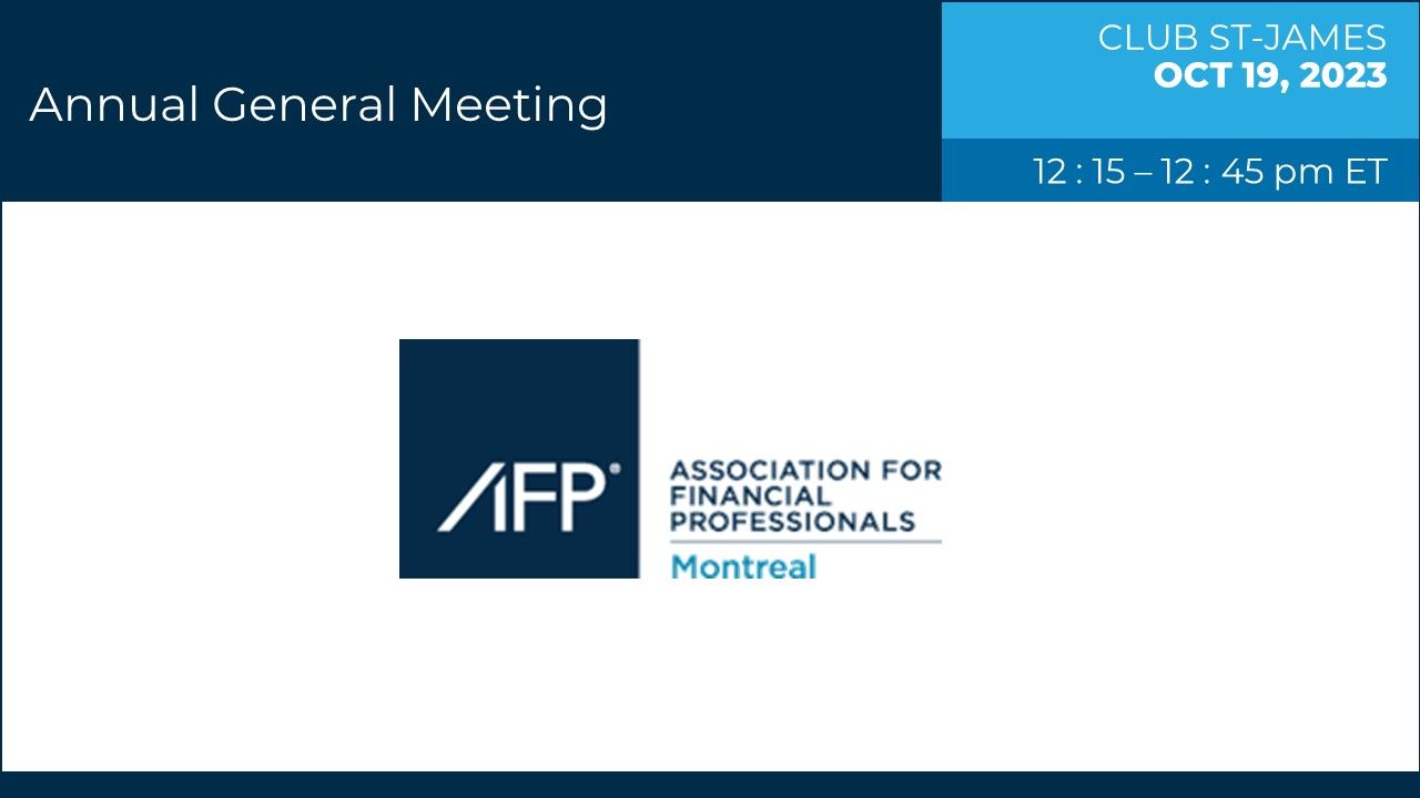 [MEMBERS] Annual General Meeting 2023