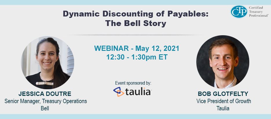 Webinar - Dynamic Discounting of Payables: The Bell Story