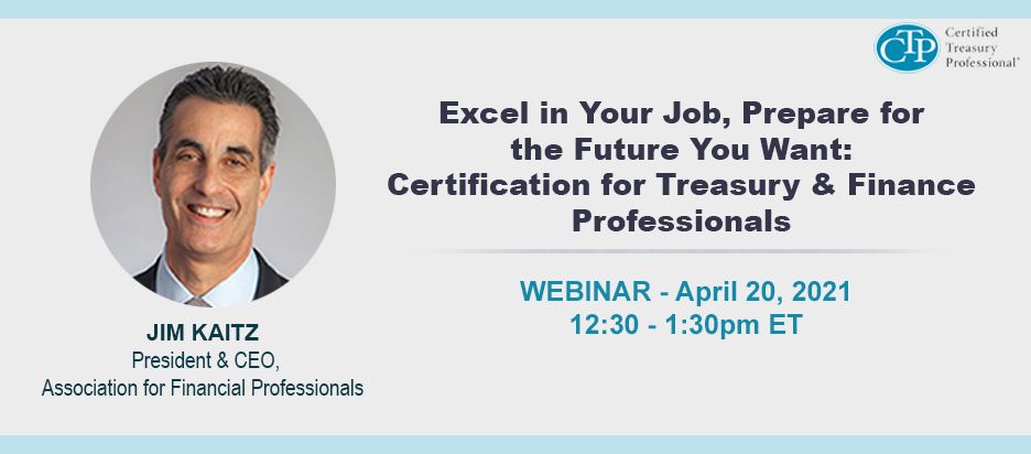 Webinar - Excel in Your Job, Prepare for the Future You Want