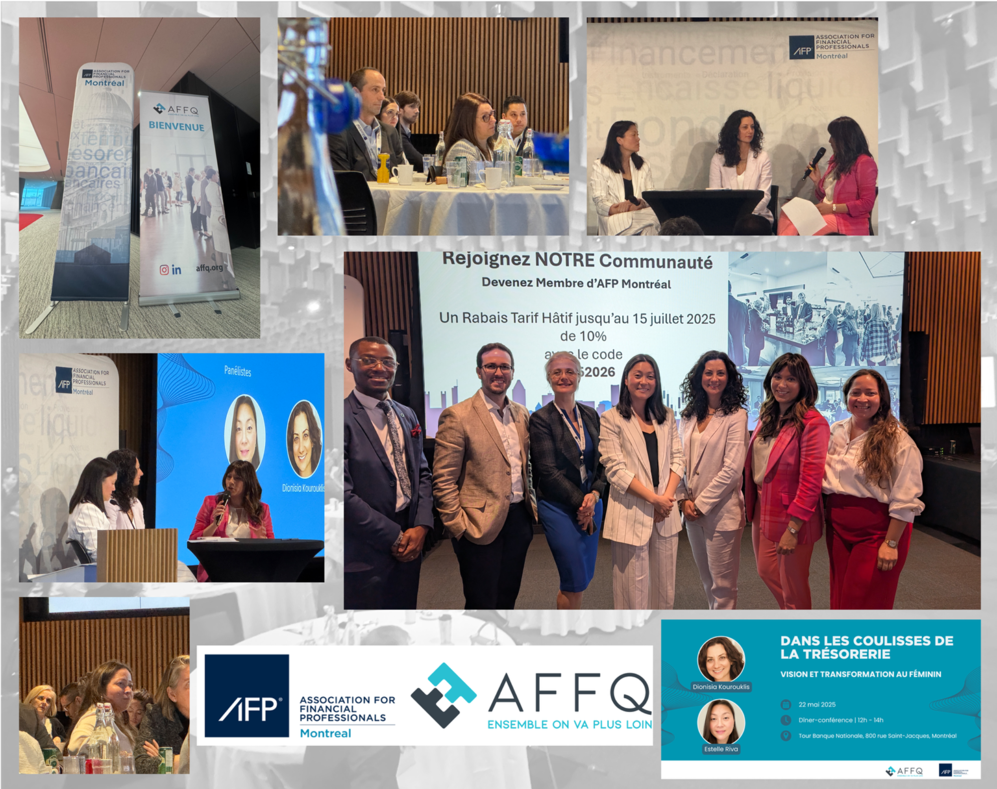 AFP-Montréal & AFFQ présentent:Dans les coulisses de la trésorerie :  vision et transformation au féminin