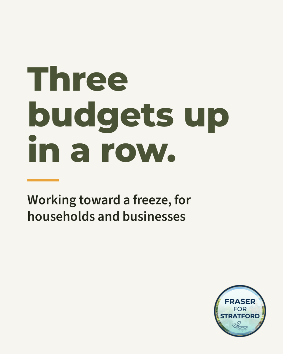 Three budgets up in a row