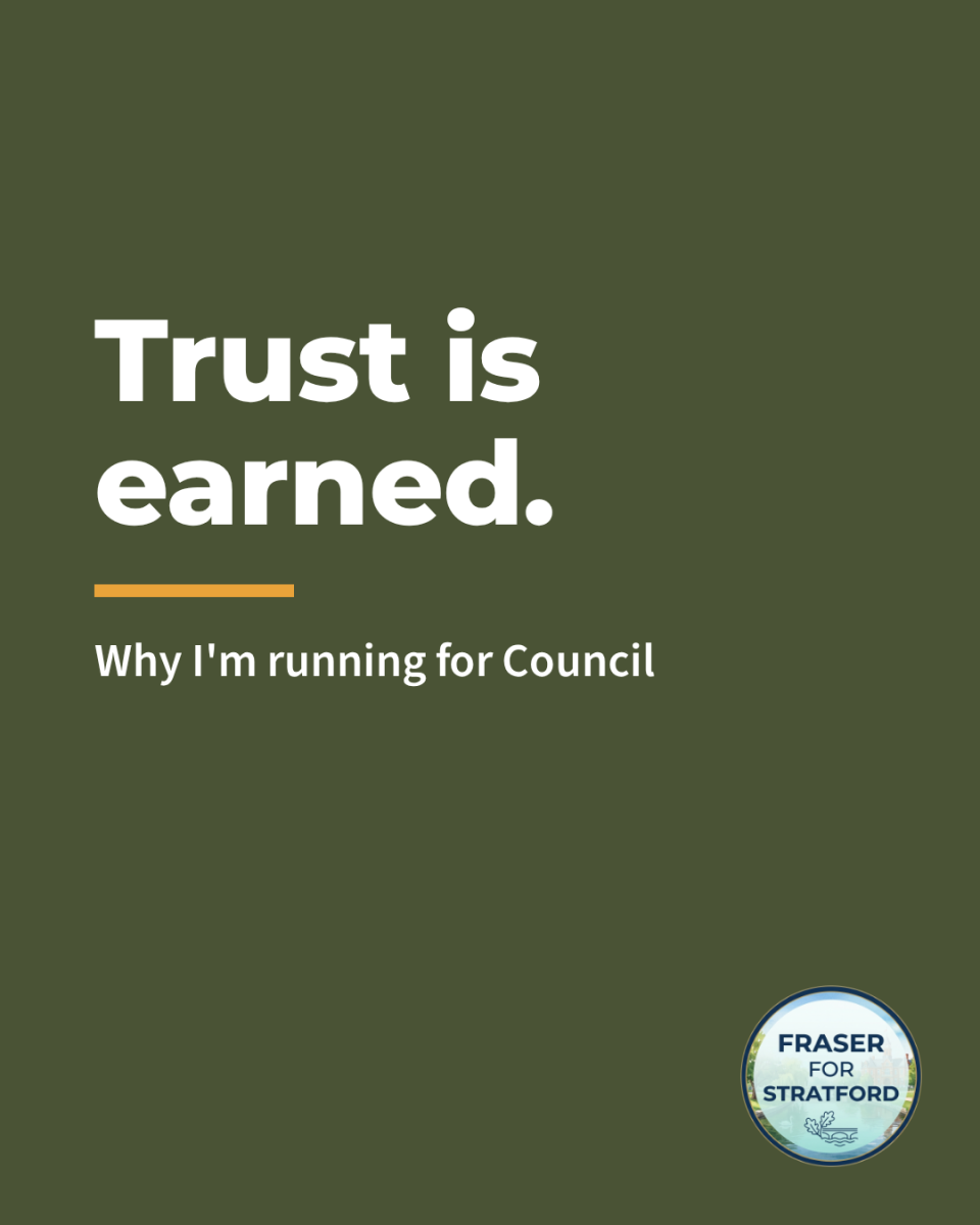 Trust is earned