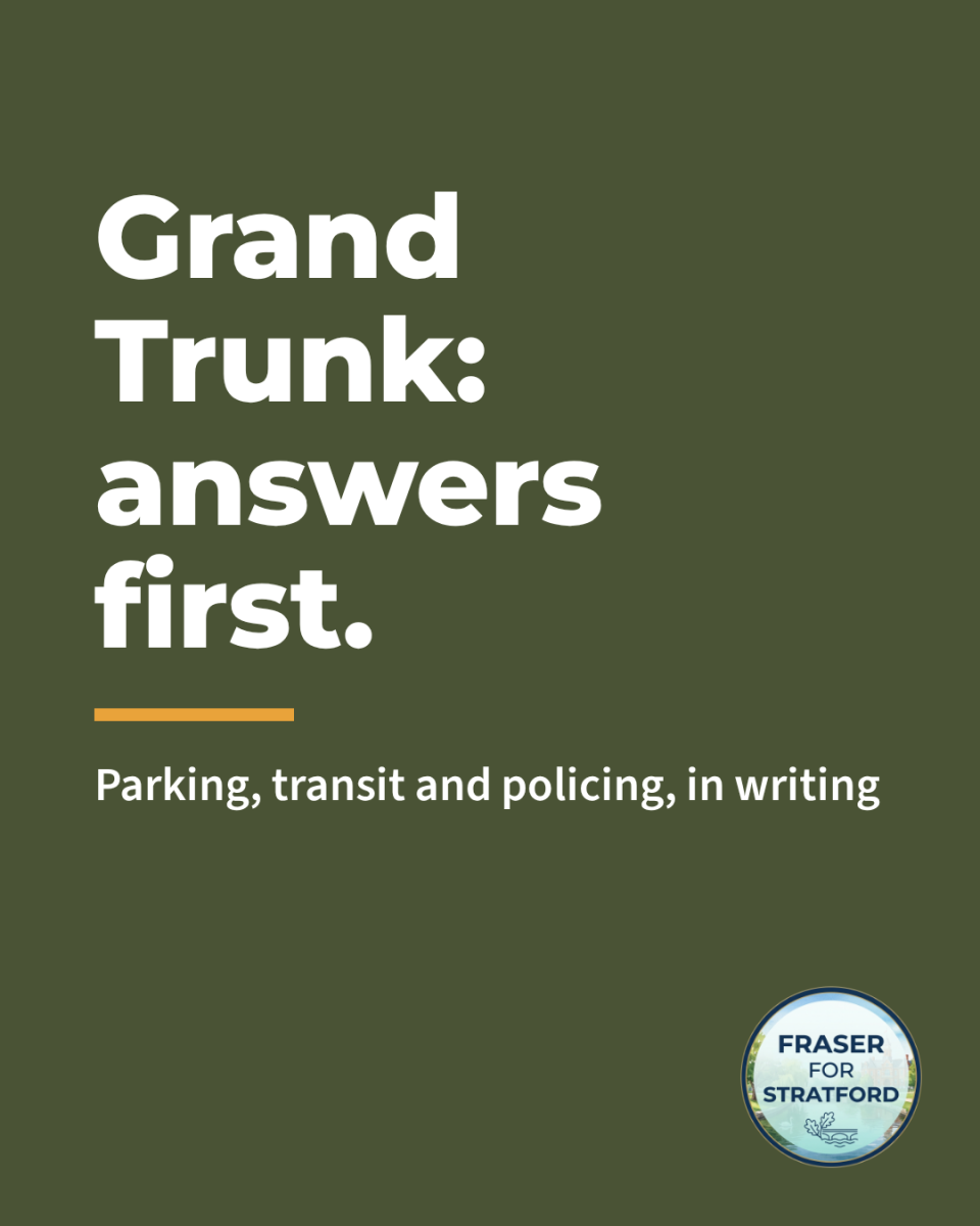 Grand Trunk answers first