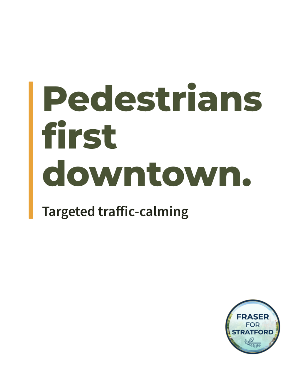 Pedestrians first downtown