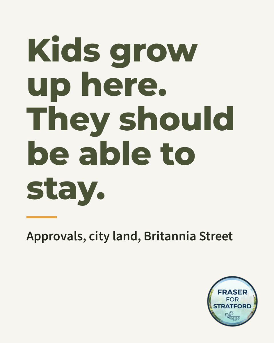 Kids grow up here They should be able to