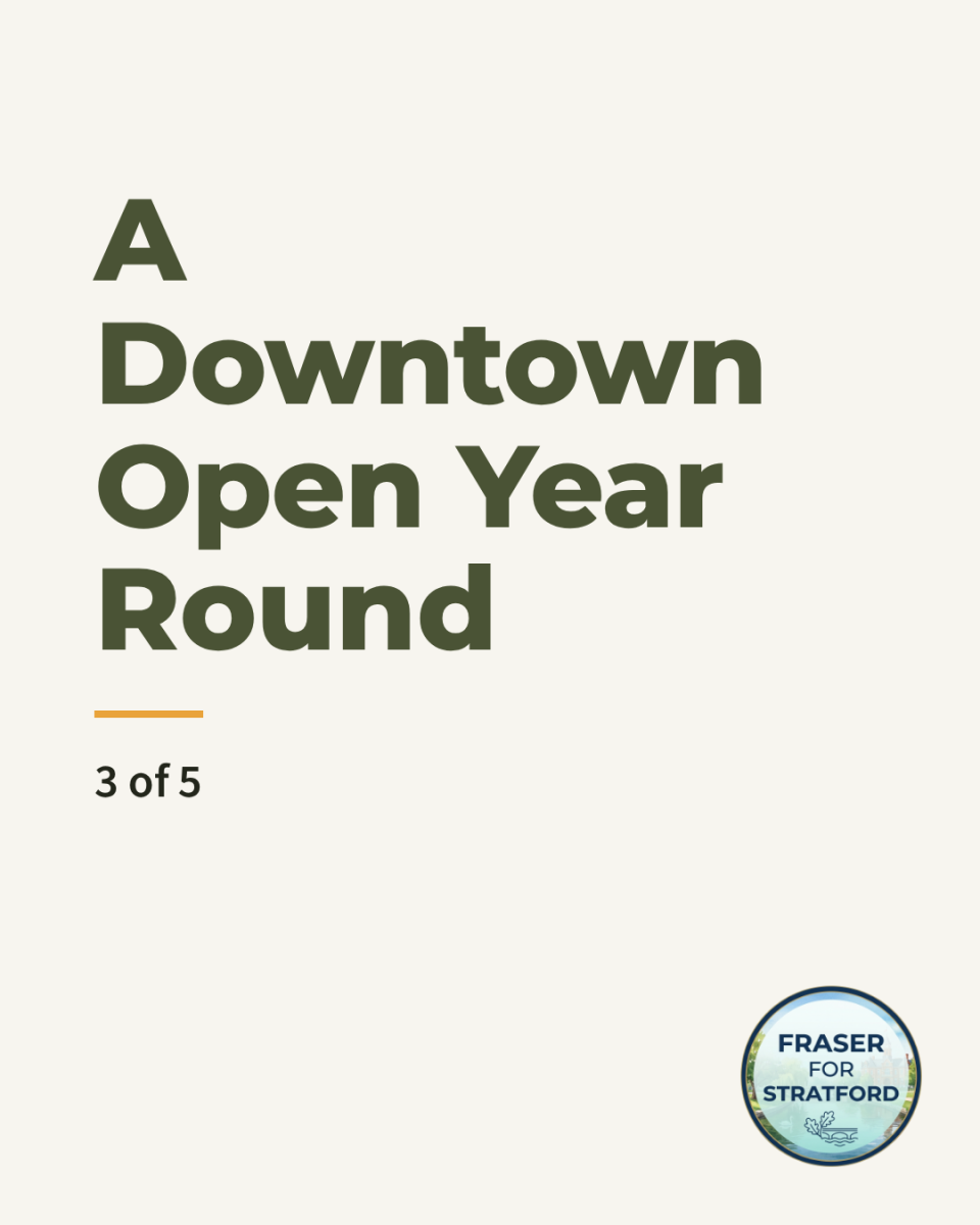 A Downtown Open Year Round