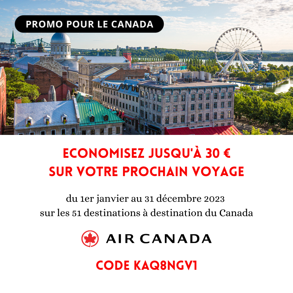 Publicité Air Canada Vive les fêtes
