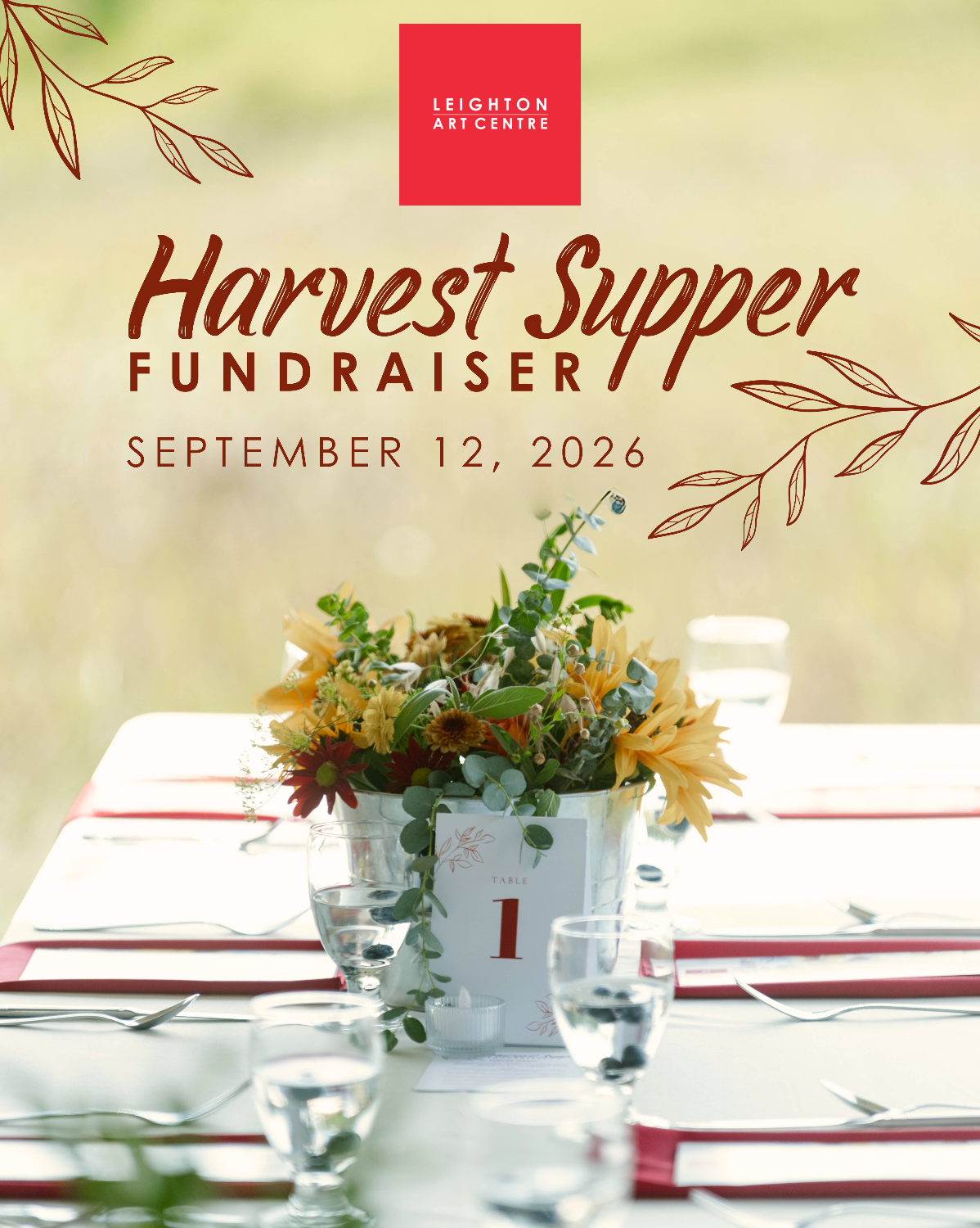 Harvest Supper Fundraiser 2026