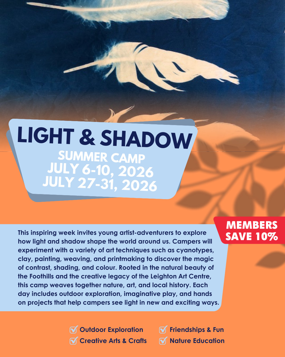 Summer Camp | Week 5: Light & Shadow