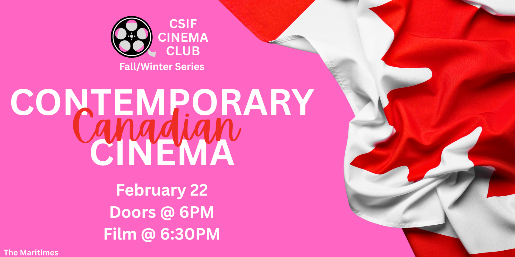 Cinema Club: Contemporary Canadian Cinema – February 2027