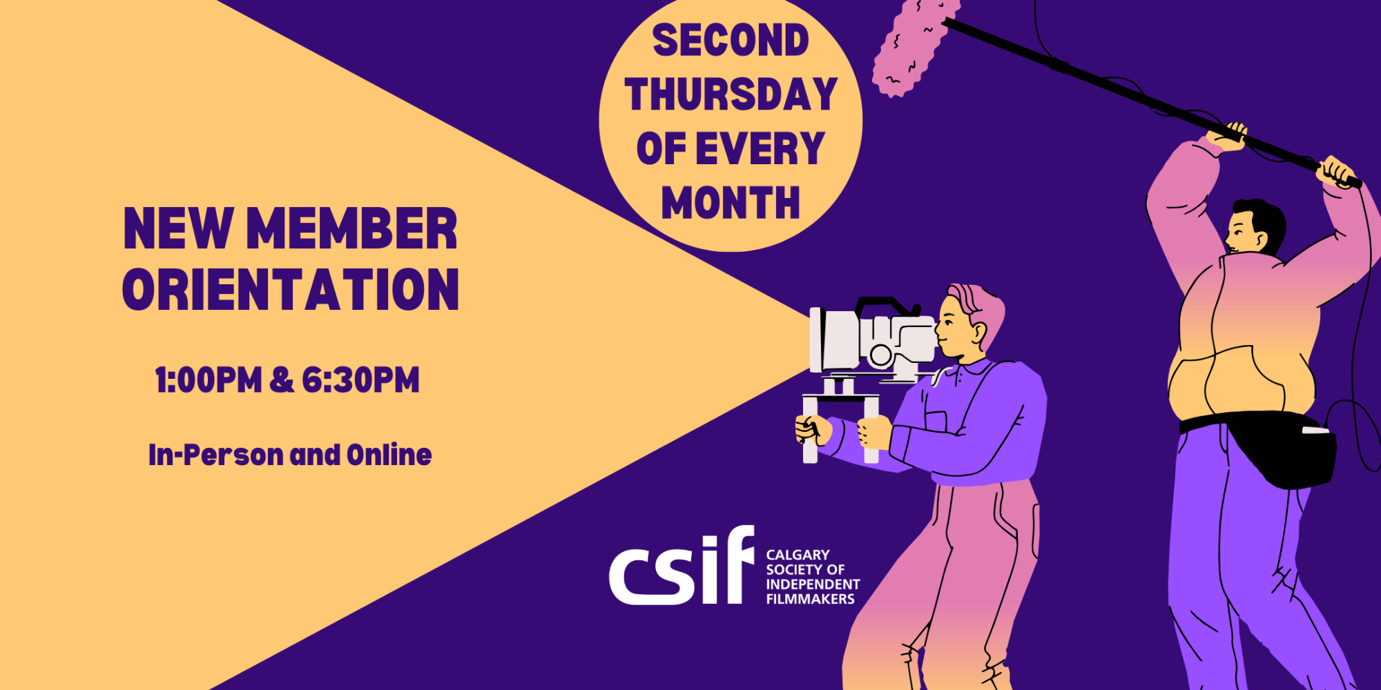 New Member Orientation Online – August 2026