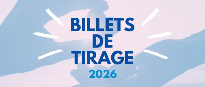 Billets de tirage au profit de l'Association des Stomisés de la Montérégie - 2026