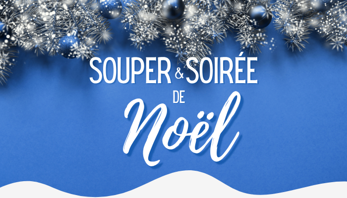 Souper et soirée de Noël 2025 de l'Association des Stomisés de la Montérégie