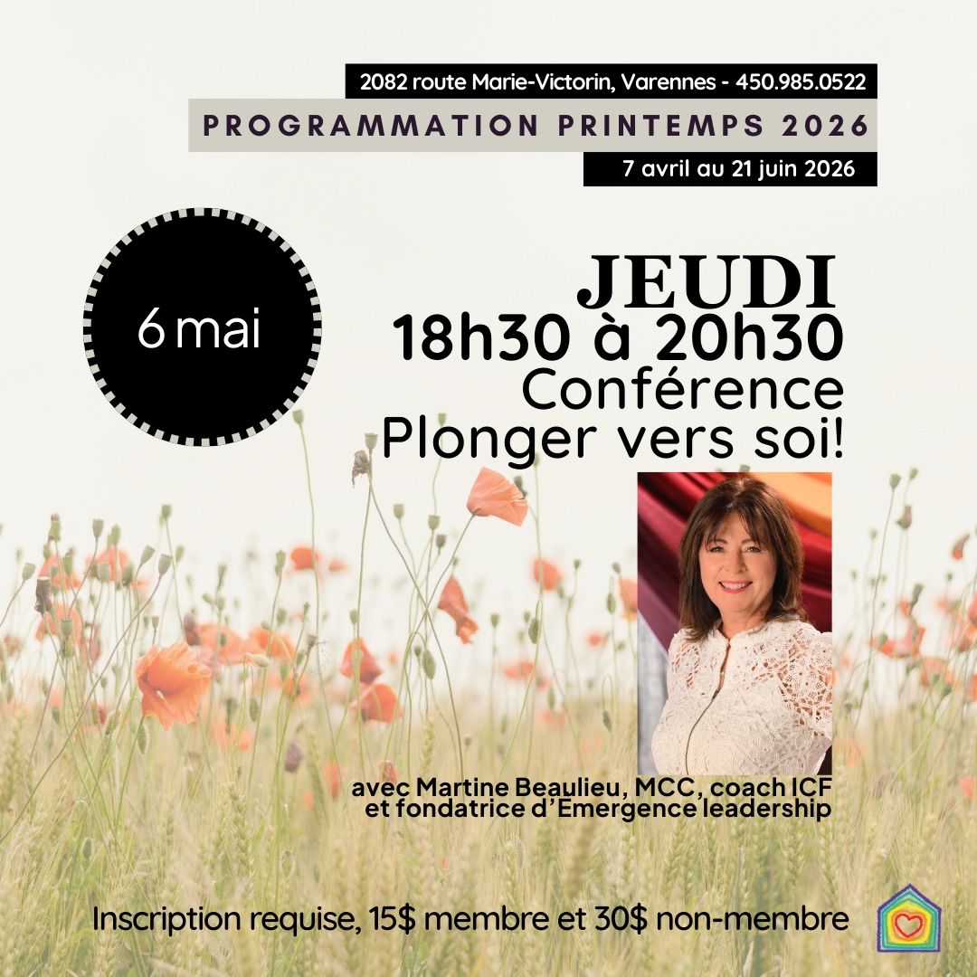 Conférence - Plonger vers soi
