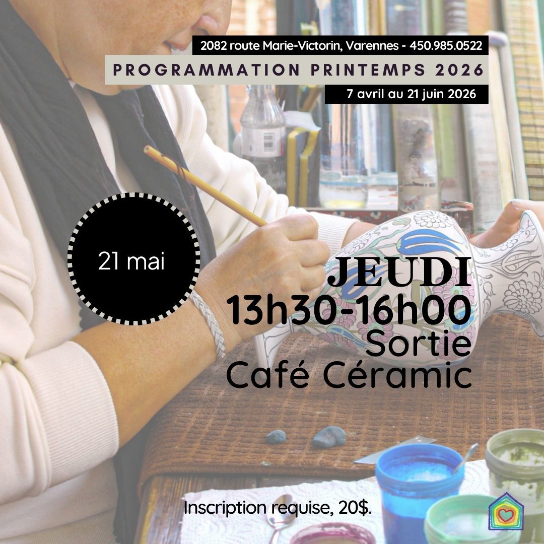 Sortie au Café Céramic
