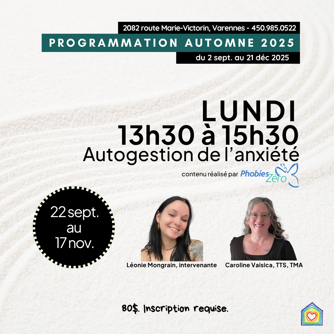 Autogestion de l’anxiété