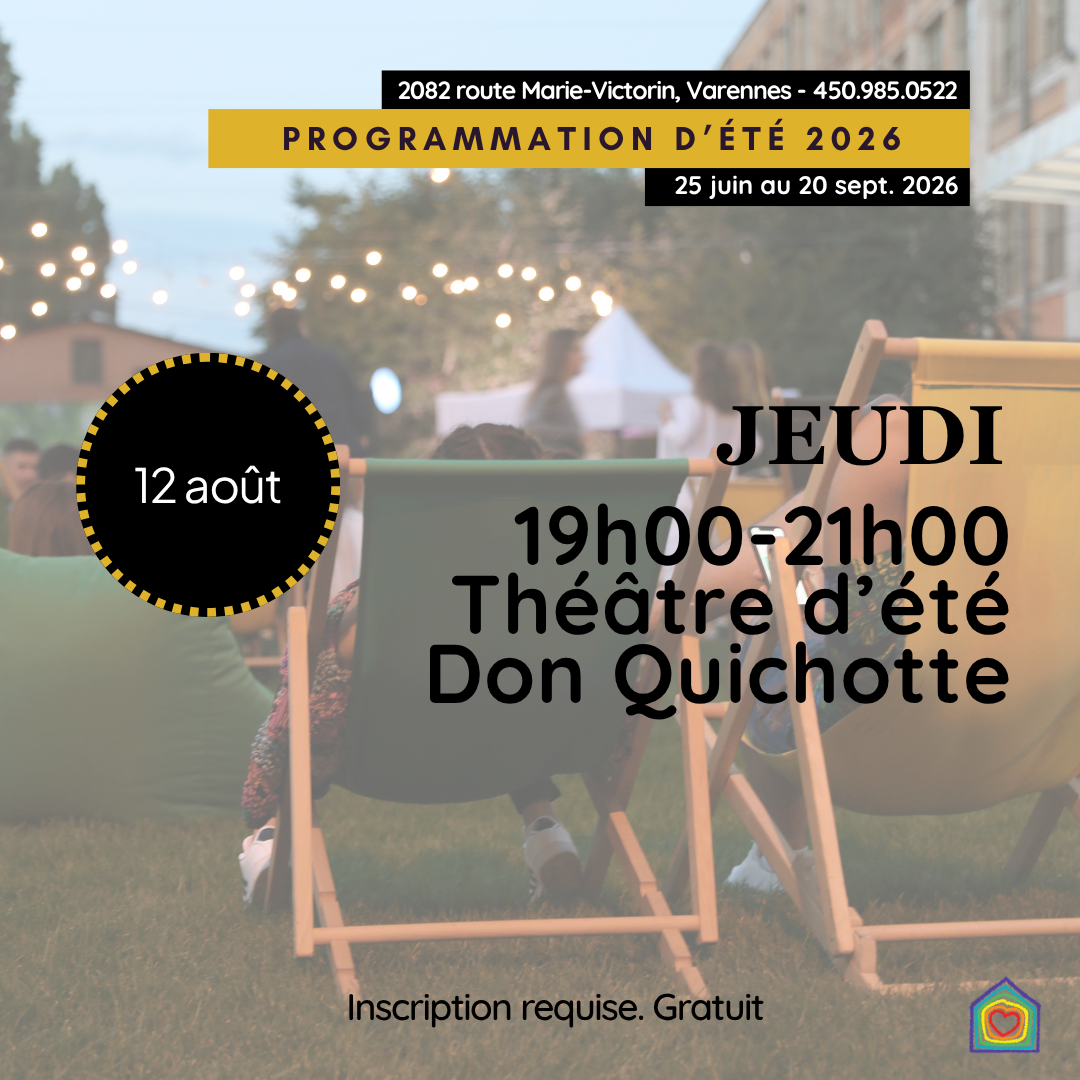 Sortie - Théâtre d'été