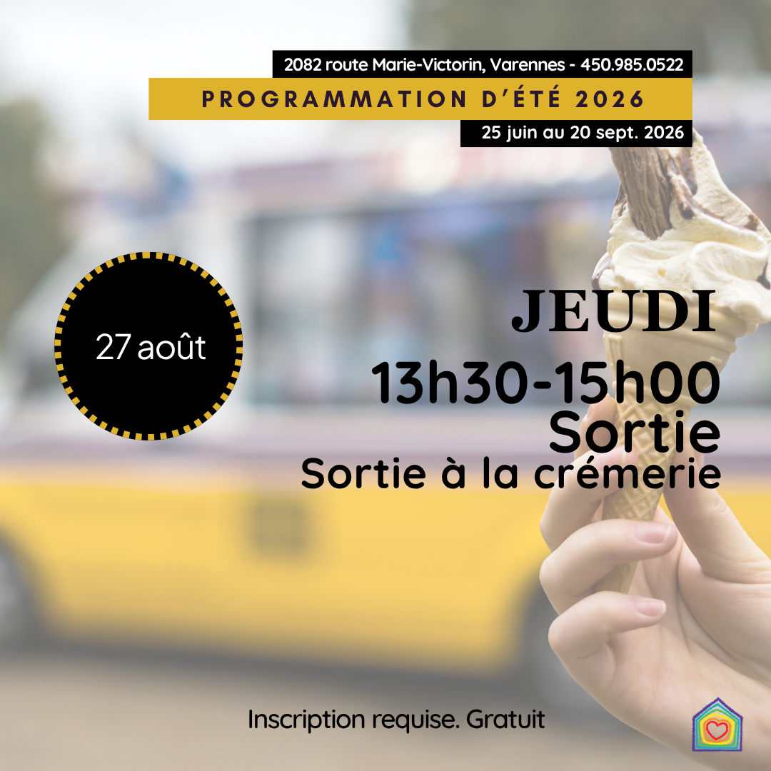 Sortie - À la crémerie