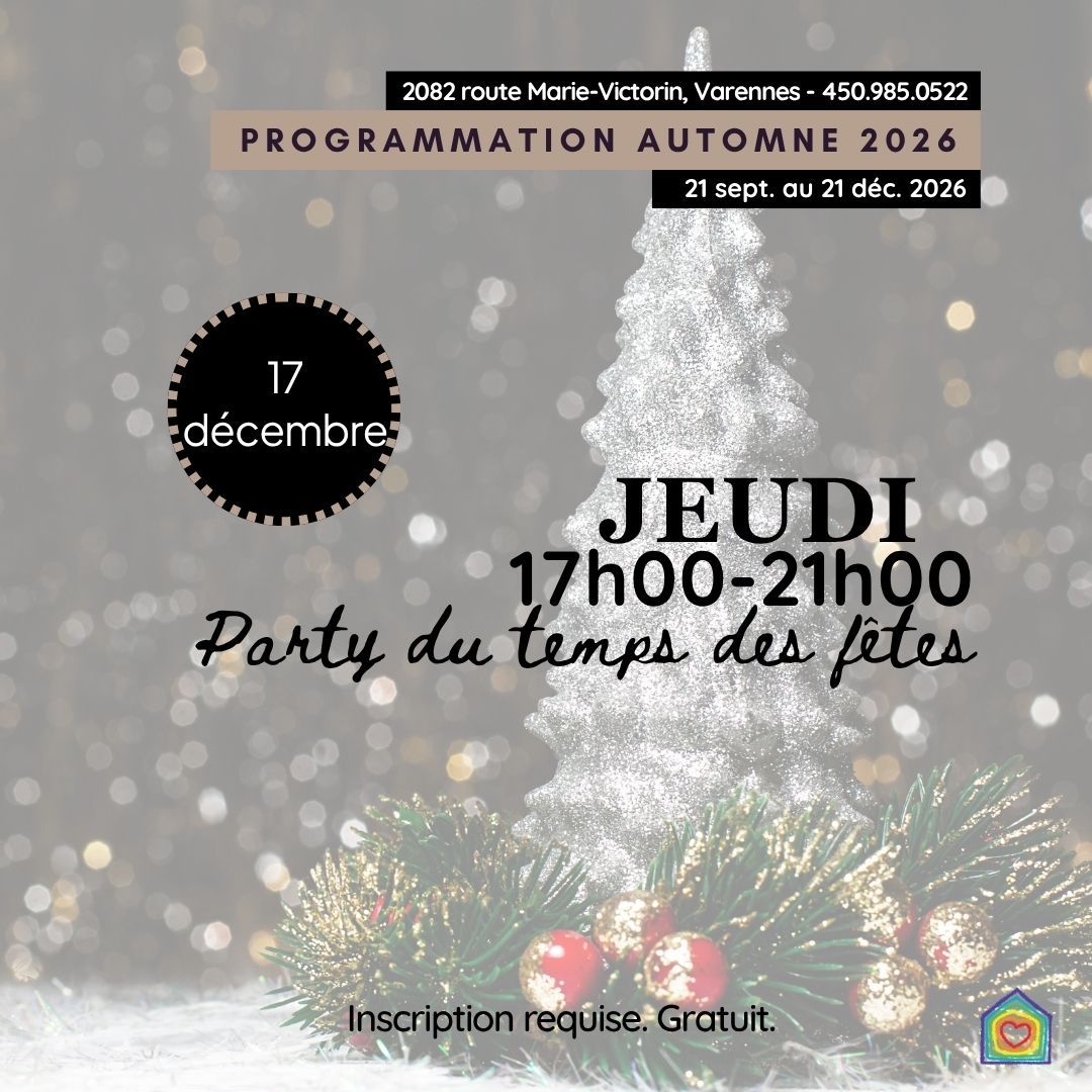 Party du temps des fêtes